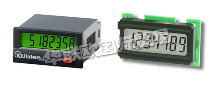 用于PCB安裝的190型單通道計數模塊具有2個電壓范圍(4.75-15和9-60 V DC)和大型7位LCD顯示屏，具有非常寬的溫度范圍。這確保了該設備極其堅固，即使在最惡劣的工作條件下也適用于許多應用領域。