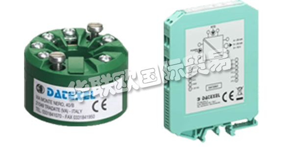 DATEXEL公司制造各種溫度變送器，頭戴式溫度變送器，信號轉換器，信號隔離器，跳閘放大器，熱電偶轉換器，電流信號調節器，回路供電指示器，信號分配器，分布式I/O模塊，用于PLC的A/D接口，跳閘放大器，電源，電流回路隔離器和回路供電數字指示器。下文為您介紹DATEXEL溫度變送器。